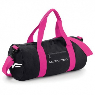MOTIVATED - Női fitness táska 413 (fekete-pink)
