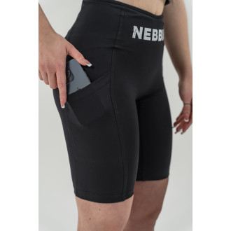 NEBBIA - Biciklis nadrág magas derékkal GYM THERAPY 628 (black)