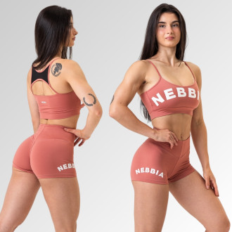 NEBBIA - Sportmelltartó GYM HERO 579 (old rose)