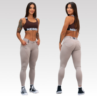 NEBBIA - Bubble Butt leggings LIFT UP 558 (cream)